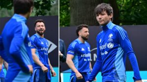 Sam Thompson’s ‘bravado’ in first meeting with Louis Tomlinson at Soccer Aid