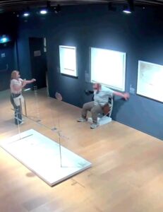 Tourist shatters priceless Van Gogh chair by sitting on it