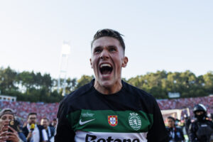 Myles Lewis-Skelly’s priceless reaction as Arsenal close in on Viktor Gyokeres transfer
